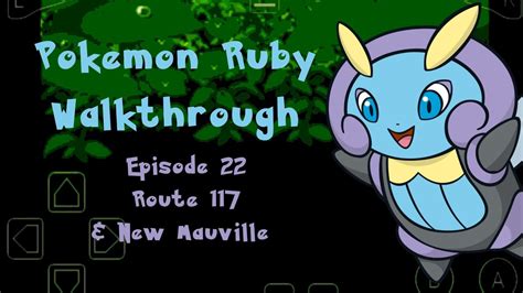 pokemon ruby new mauville